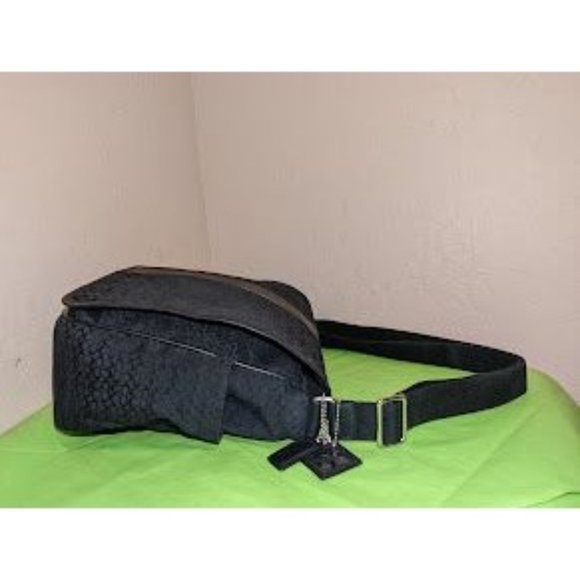 Coach 77004 Signature LG Multi-Use Shoulderbag Laptop Messenger Baby w/Wristlet - Picture 3 of 11